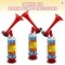 Mini Air Horn Pump, Set of 3, 10" Noisemakers for Sporting Events, Parties, and Celebrations, as well as Fun Birthday Party Favors and Goodie Bag Fillers for Kids and Adults